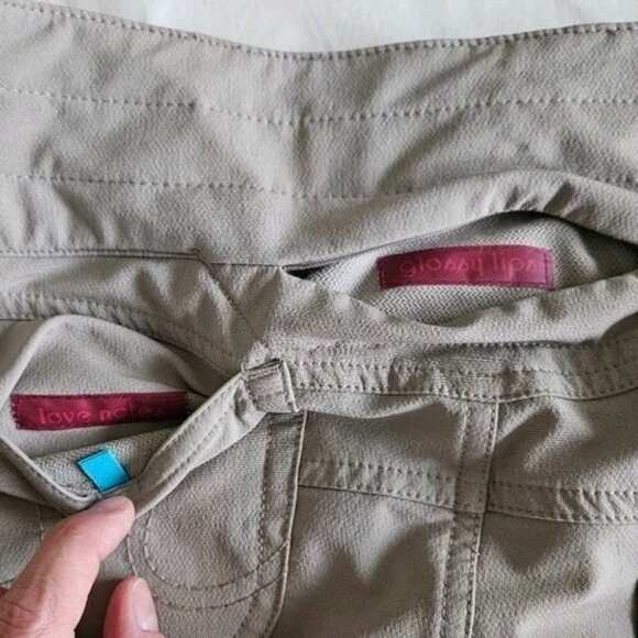 Lululemon Athletica Pants Womens 10 Gray Wide Leg Windbreaker Trail Hiking Y2K - Picture 15 of 16